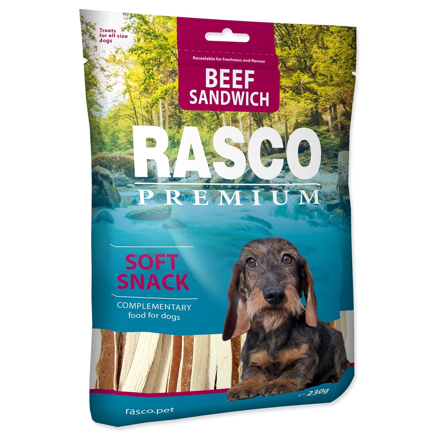 Rasco Premium hovězí s treskou 230 g