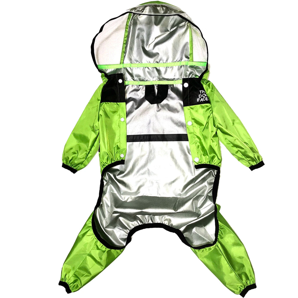 Voděodolná pláštěnka pro psy – kombinéza s potiskem, XS-4XL