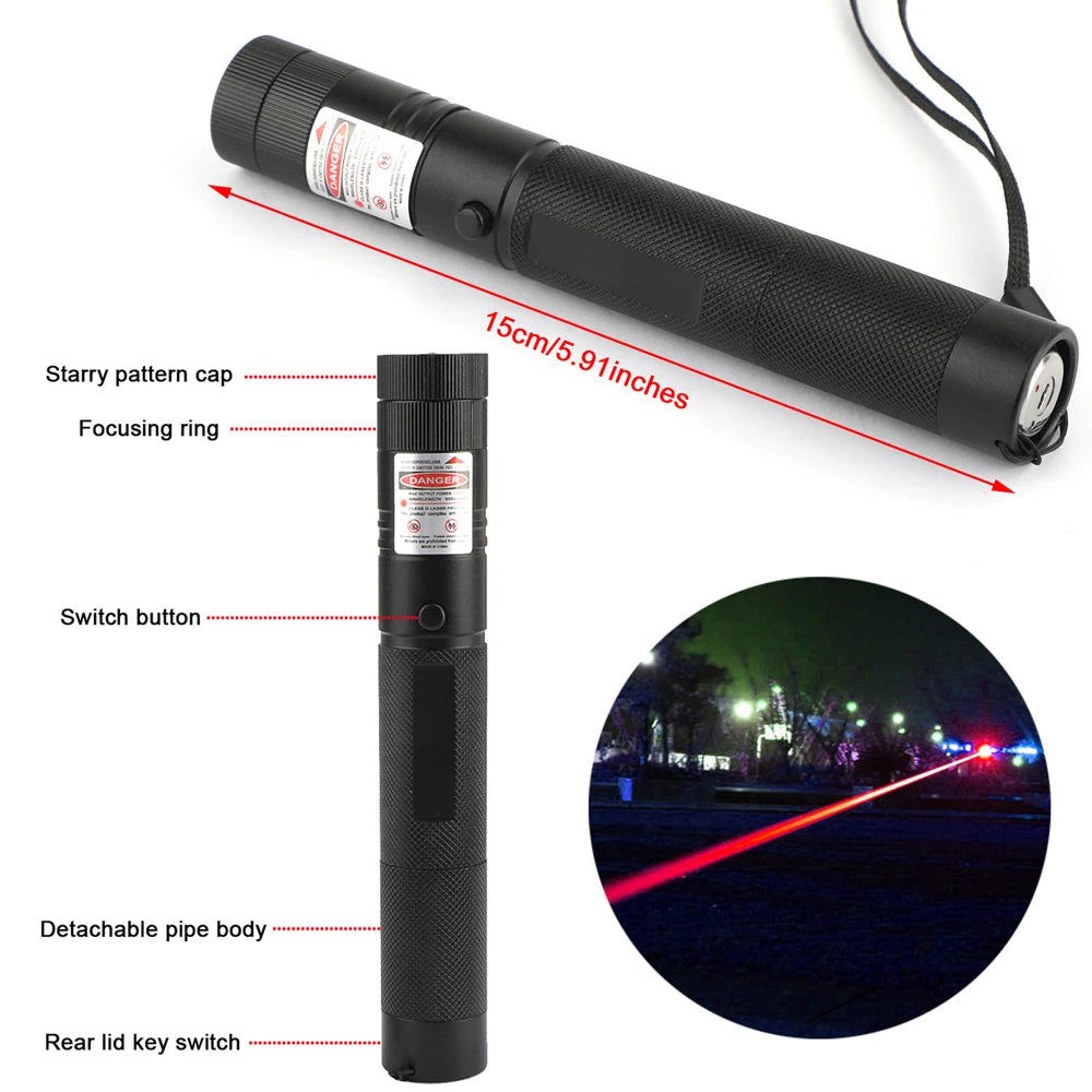 Laserové Ukazovátko pro Kočky – Klíčenka LED, 2 barvy