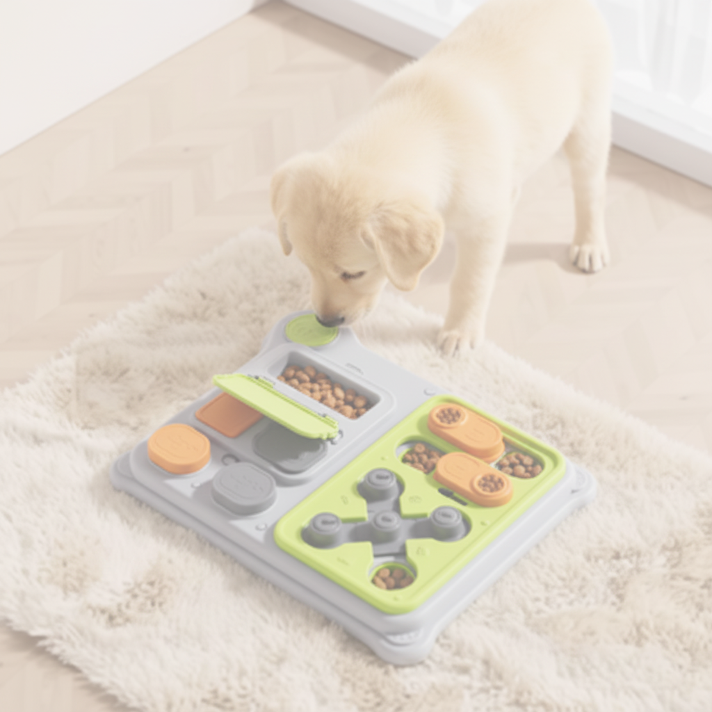 Puzzle krmítko pro psy